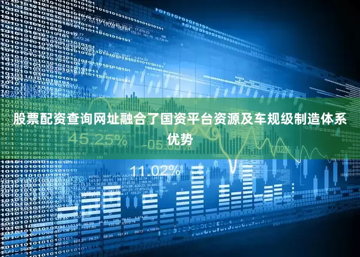股票配资查询网址融合了国资平台资源及车规级制造体系优势